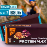 Protein Max ক্যারামেল মিক্সড নাটস  -6 pcs + Protein Max ক্যারামে ফ্রুটস এন্ড নাট-6 pcs