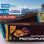 Protein Max ক্যারামেল মিক্সড নাটস  -12 pcs + Protein Max ক্যারামে ফ্রুটস এন্ড নাট-12 pcs