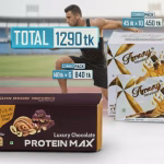 Protein Max ক্যারামেল মিক্সড নাটস  -6 pcs +Protein ব্লাস্ট রেগুলার-10 Pcs